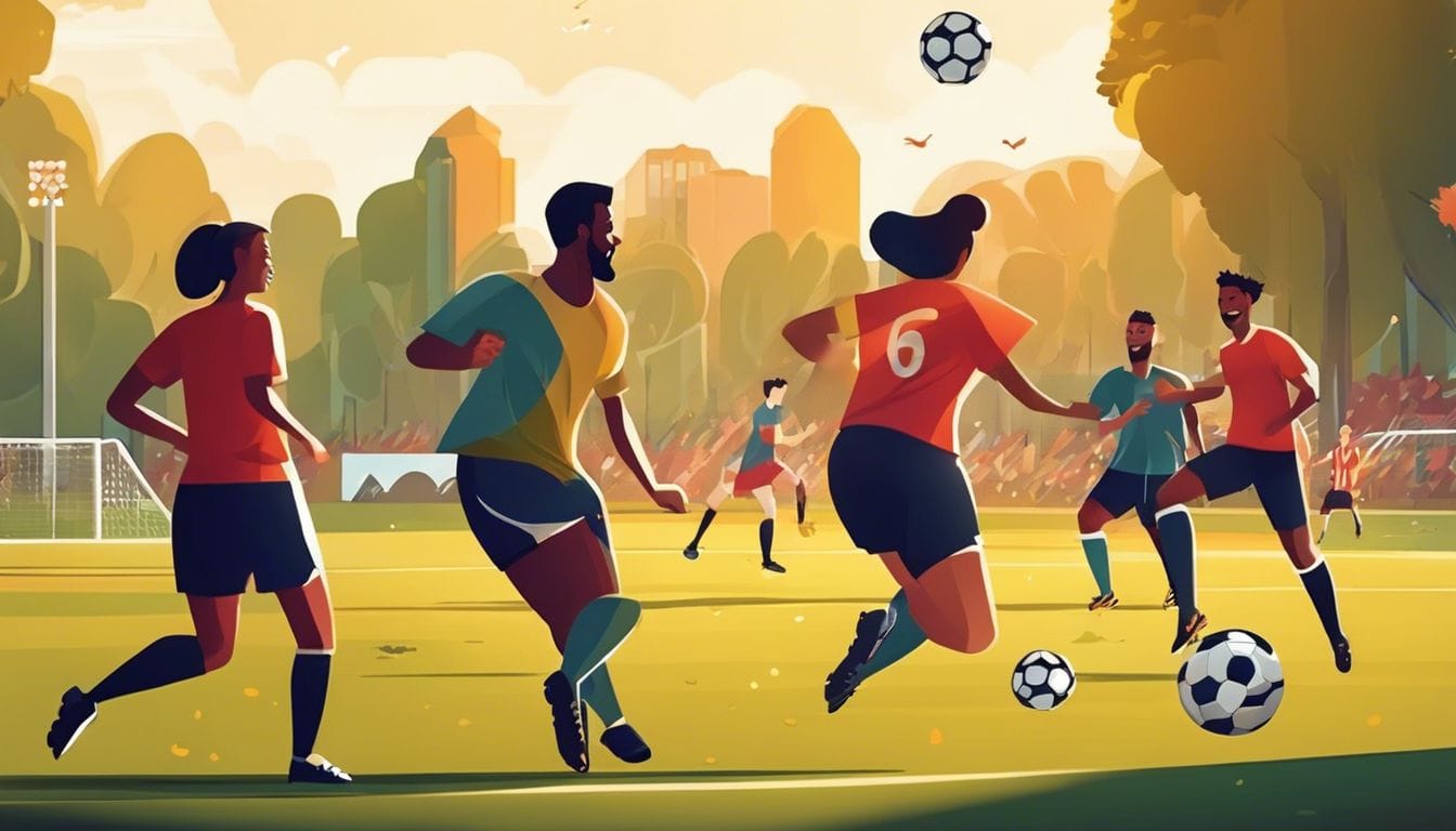Voetbal 7×7: Recreatief en gezellig voetballen met vrienden